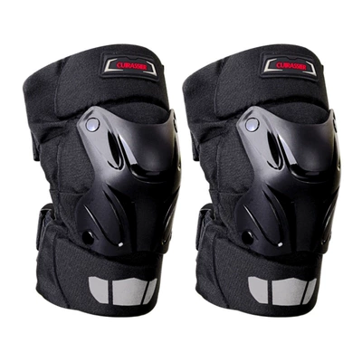 Yixiang K01 Motorcycle Supplies Cross-border Motorcycle Cross-border Warm Knee Pad Cross-country Riding Protective Knee Pad (Motorcycle Safety Supplies) - k01-black