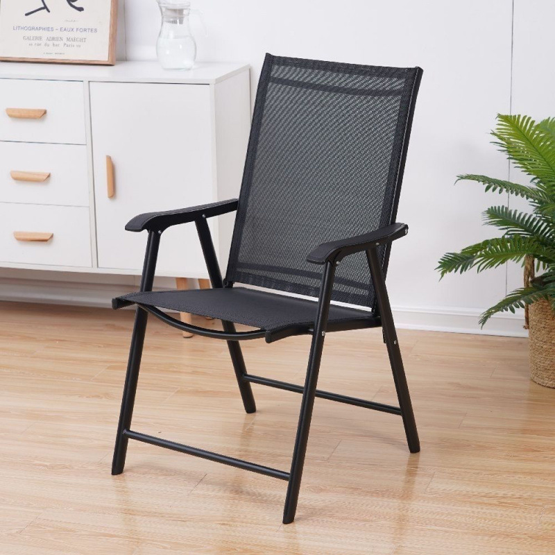 Silla plegable Tesla Negra