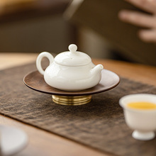 皓澜羊脂玉白瓷小品壶茶壶小号家用功夫茶具陶瓷泡茶壶单壶