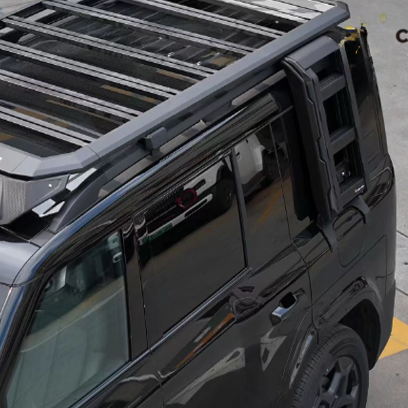 Equation Leopard Titanium 7 Roof Rack Ladder Mech Backpack Explorer Outdoor Off-Road Modified Roof Platform