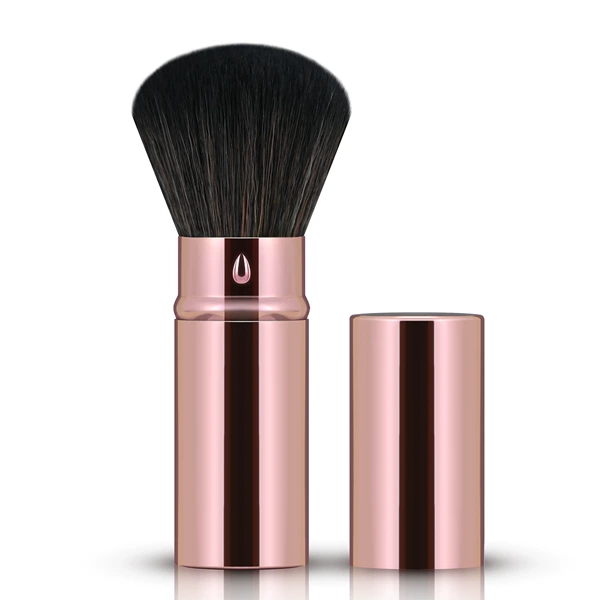 Rose gold retractable brush-squirrel hair 8.8*2.3cm