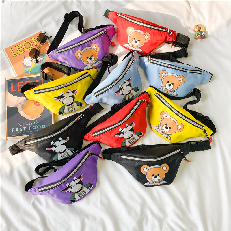 儿童包包女童可爱卡通小胸包洋气时尚男童斜挎包网红宝宝小腰包|ru