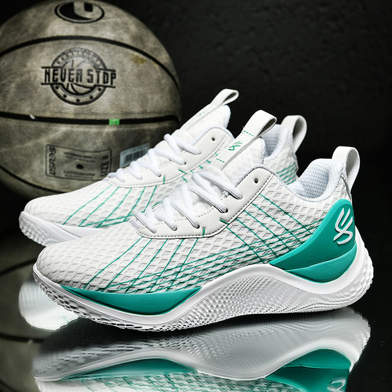 Curry's New Men's and Women's Basketball Shoes, Mesh Breathable Practical Rebound Sports Shoes, Same Style for Couples, Non-Slip Running Shoes Curry's New Men's and Women's Basketball Shoes, Mesh Breathable Practical Rebound Sports Shoes, Same Style for Couples, Non-Slip Running Shoes