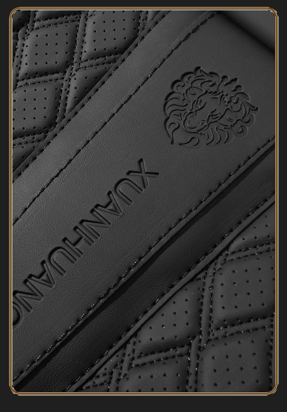 Five-Seat Car Seat Cushions, Fully Enclosed, Suitable for All Seasons, Full Leather Car Seat Covers, Wear-Resistant and Dirt-Resistant Leather Car Seat Cushions
