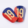8*5cm (XS) Red Blue Light Yellow Number 19 Shin Guards
