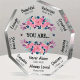 Cross-border acrylic souvenirs nine-sided desktop table for friends gifts ornaments gift wholesale