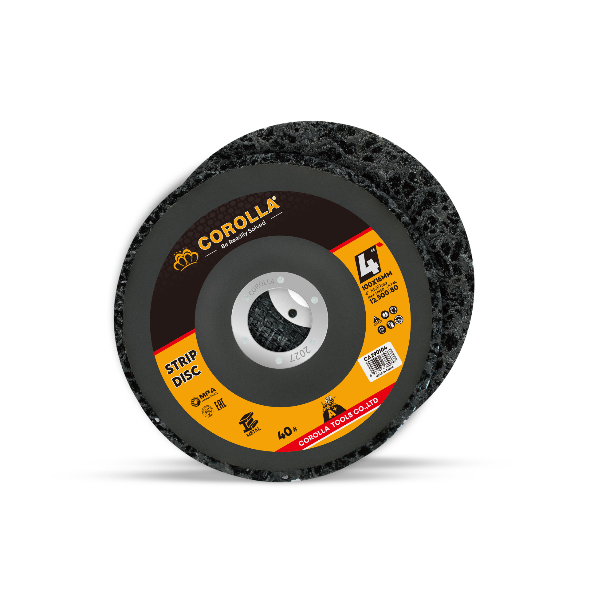 Transfronterizos para la hoja de molienda de diamante negro, metal, acero inoxidable, madera, eliminación de óxido, pintura, pulido, hoja de molienda de diamante negro resistente al desgaste