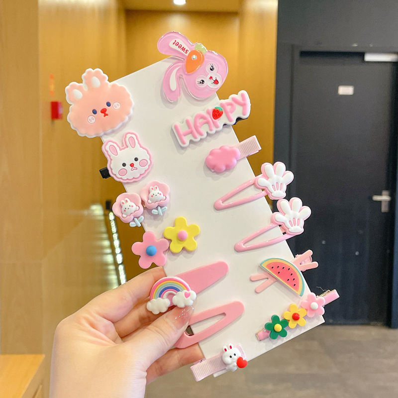 Clip de verano Corea del Sur lindo traje roto horquilla Accesorios para el cabello para niños