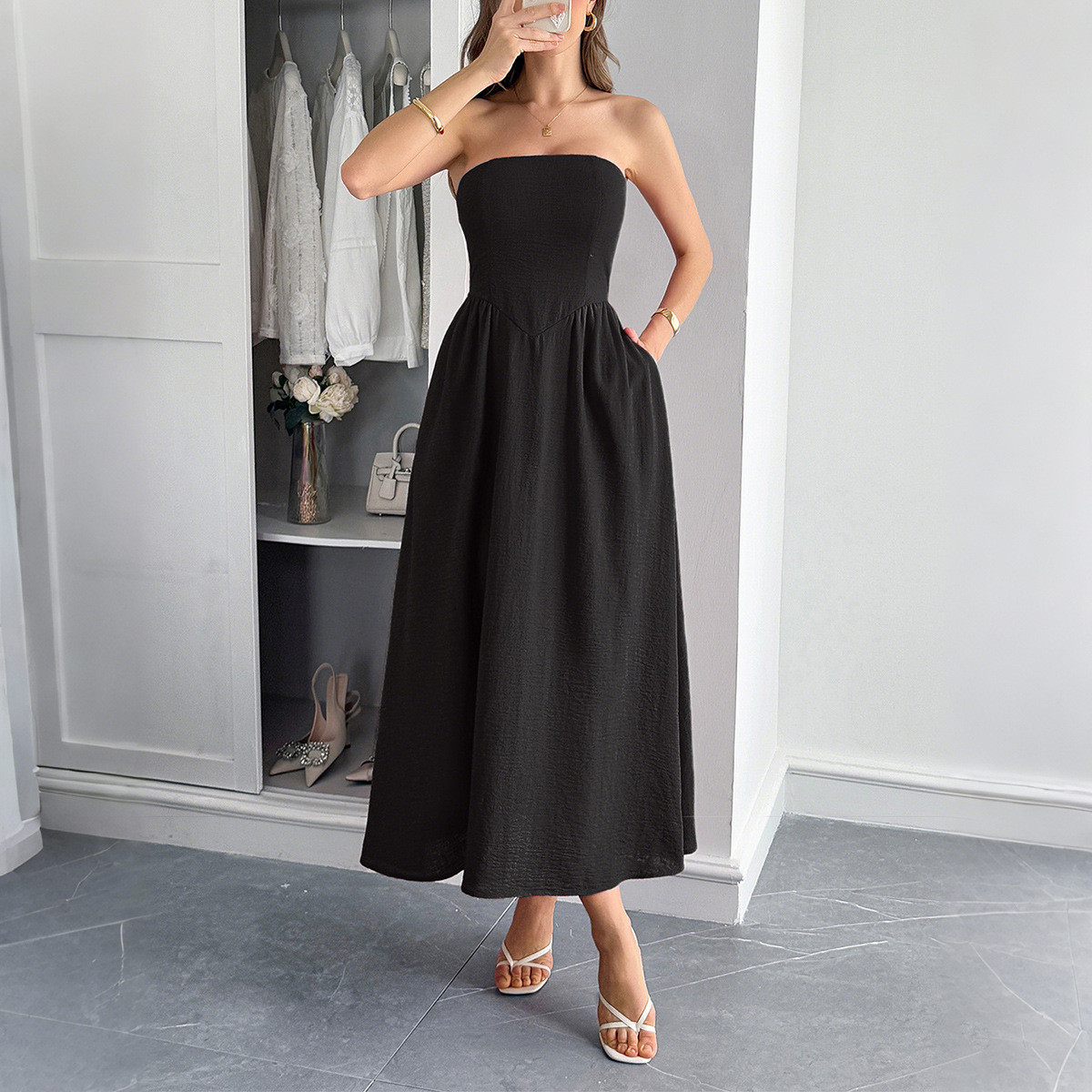 Women's Summer Elegant Maxi A-Line Dress