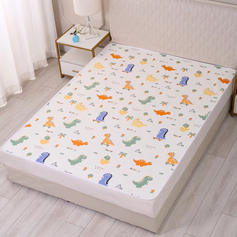 AB double sided printed baby diaper pad snowflake cotton aunt pad elderly bed absorbent care pad in stock wholesale