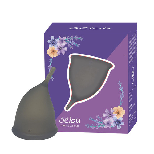 AEIOU医疗级硅胶月经杯女性经期护理月事杯月亮杯menstrual cup