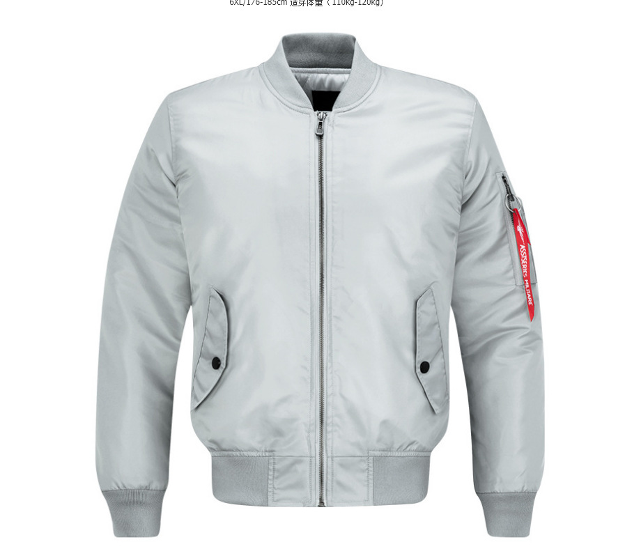 Otoño e Invierno DE LA Fuerza Aérea N ° 1 MA01 chaqueta de los hombres engrosada más tamaño de la chaqueta acolchada de algodón suelta chaqueta de béisbol de moda casual Chaqueta de algodón acolchada de los hombres