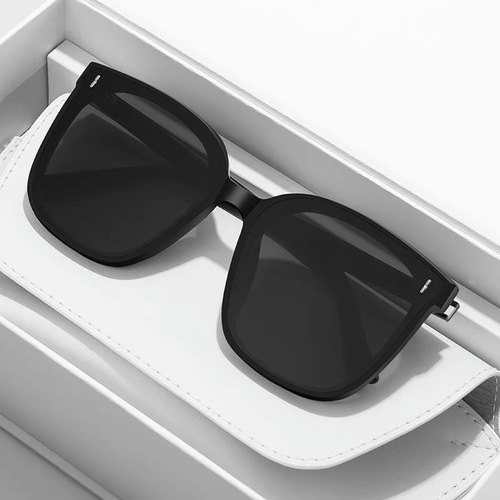 New retro Korean fashion sunglasses Internet celebrity same style sunglasses big face live broadcast glasses women and men wholesale