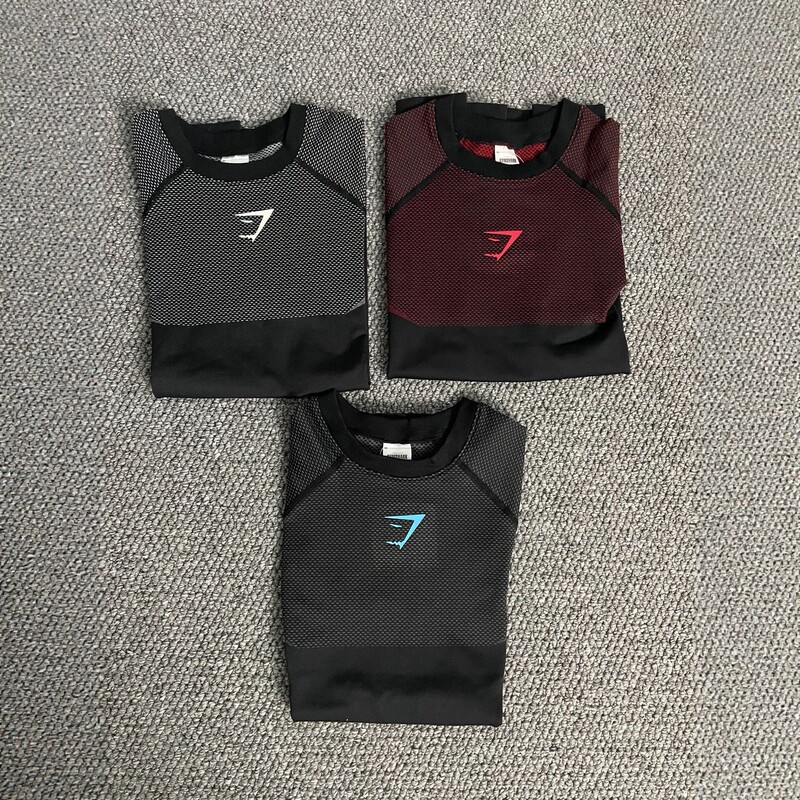 Shark Onyx Seamless Fitness Slim-Fit Short-Sleeve 5.0 Top High-Version Seamless Technology Fitness Short-Sleeve for Men Shark Onyx Seamless Fitness Slim-Fit Short-Sleeve 5.0 Top High-Version Seamless Technology Fitness Short-Sleeve for Men