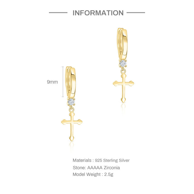 Title 2, Kadınlar için S925 Gümüş Elmas Earclip Küpeler ...