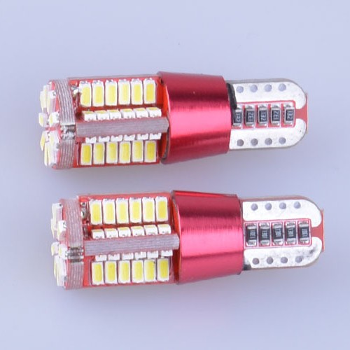 Nuevo T10-3014-57smd de luz de ancho de decodificación 57led bombilla de luz de ancho de coche Super brillante luz de la matrícula image 4