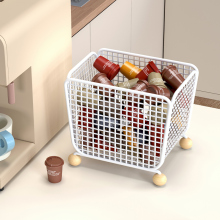 桌面胶囊咖啡球粒收纳架奶星巴克间瑞幸茶包收纳盒茶水速溶咖啡架