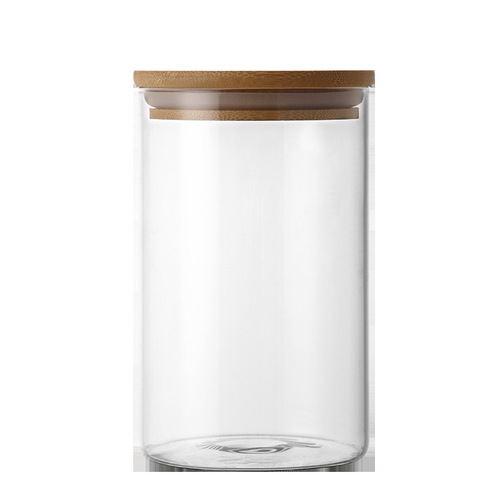 Glass jar 5-piece pearl cotton set box kitchen condiments, grains, tea, dried fruits storage high borosilicate sealed jars
