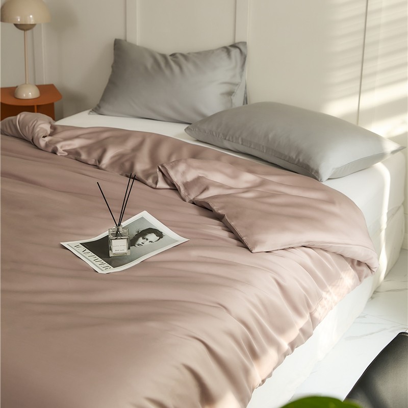 100本のlf蘭精天糸布団カバー単品純色枕カバー裸睡眠ライゼル繊維シーツシーツシーツ単品夏