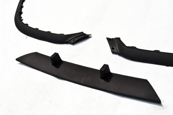 Suitable for Universal Car Front Lip Three-Section Front Spoiler, Modified Surround Front Bumper Anti-Collision Decorative Strip, and Spoiler