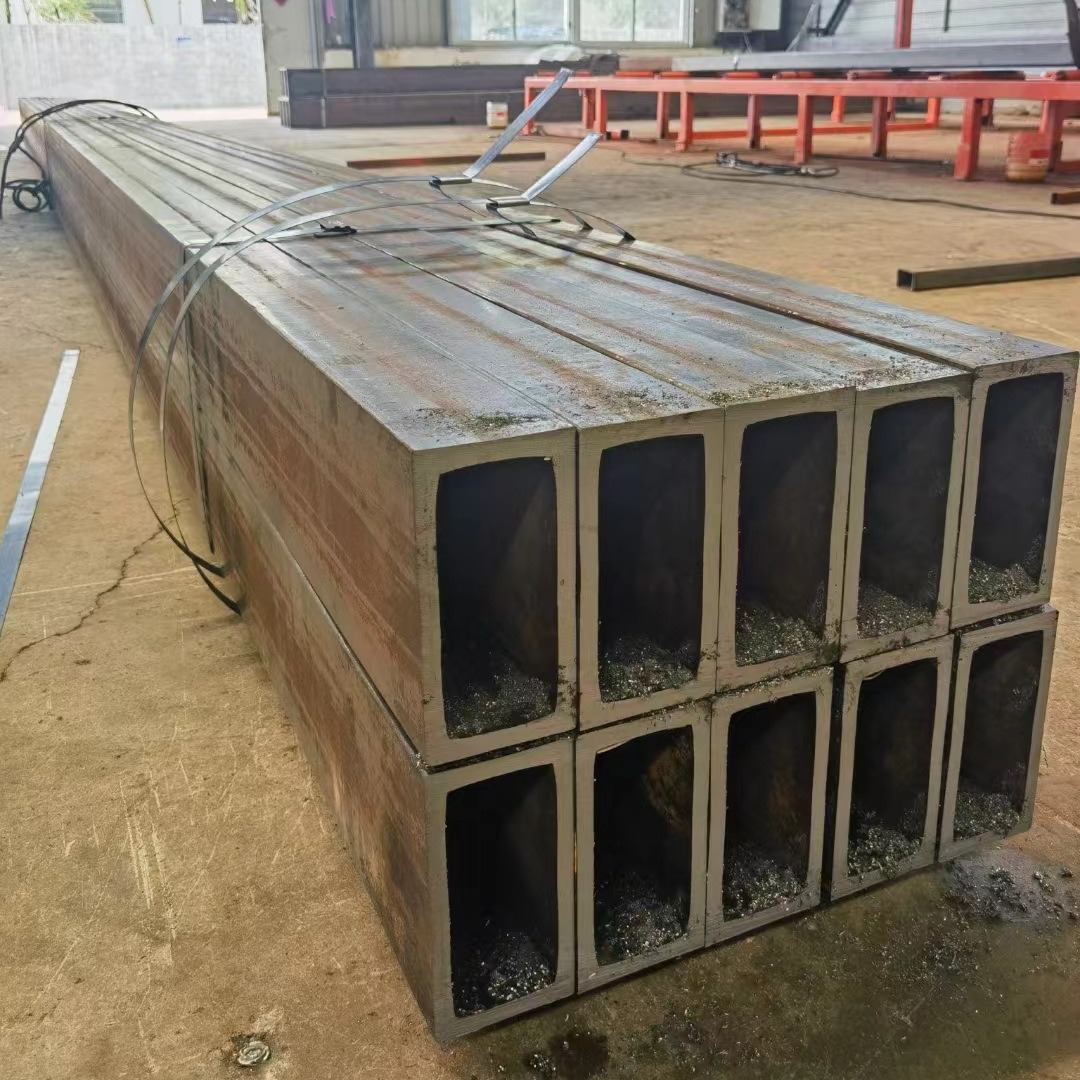 Q355B焊接矩形方管 50*25*1.5镀锌方管 幕墙用q235b热镀锌方矩管