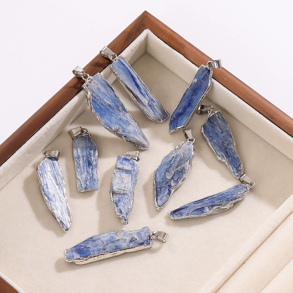 Crystal pendant jade, natural ore, necklace, accessory