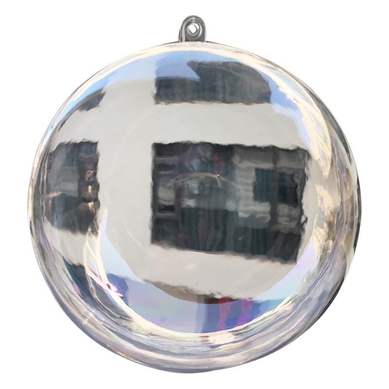 3-25cm Transparent Ball Hollow Ball Plastic Ball Wedding Creative Christmas Ball Acrylic Ball Holiday Decoration