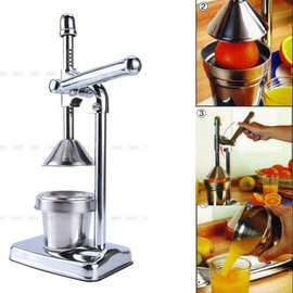 橙子不锈钢榨汁机/手动柠檬榨汁机/石榴榨汁机器/手压柑橘果汁机