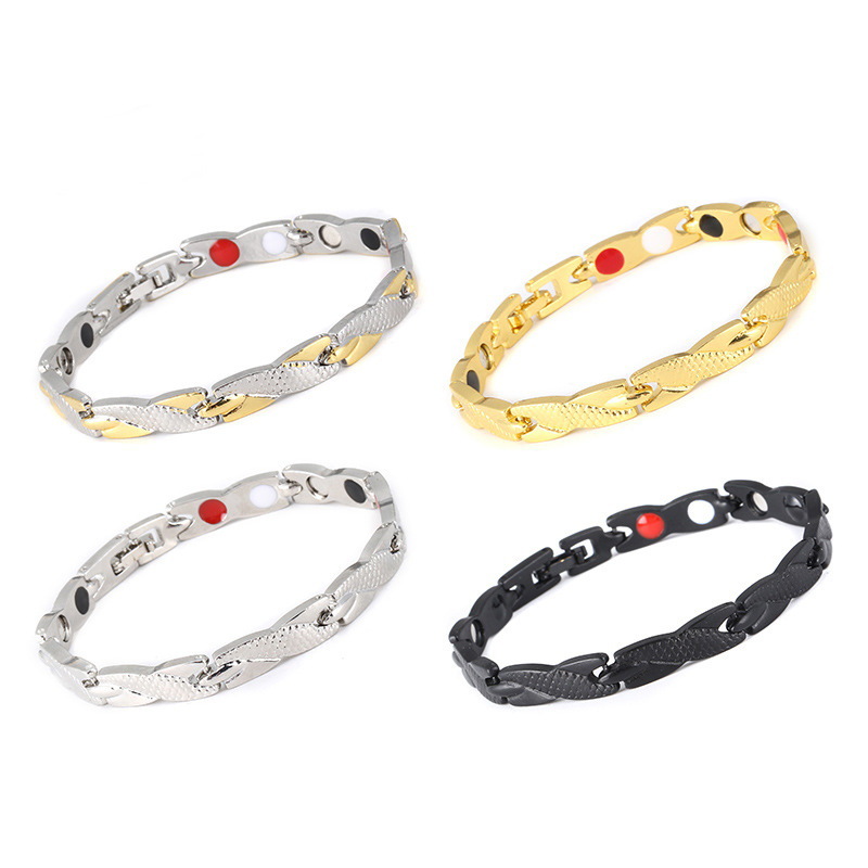 Hip-hop Geometric Alloy Plating Men's Bracelets display picture 1