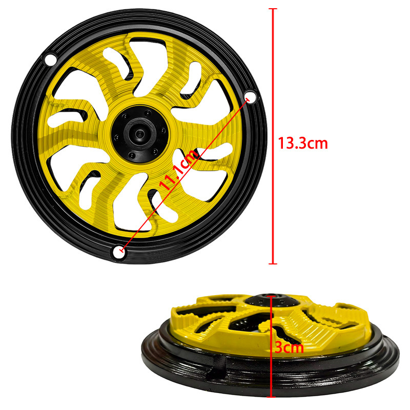 Cubierta de ventilador Transfronterizo BYJIO VESPA Modificación / Sprint 125 / 150 Accesorios de cubierta de ventilador rotativo