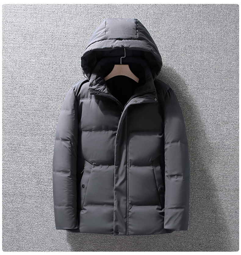 Heren winter donsjack waterdichte eendendons parka jas_voghion.com