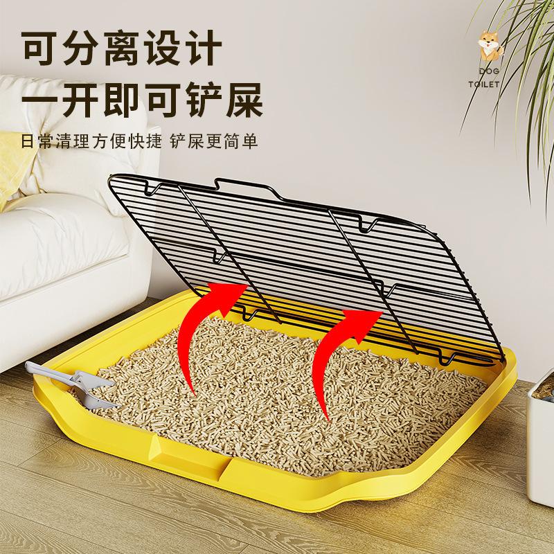 犬トイレの平板式の防尿はねは犬の便器の小さい中の大きい犬のペットの大きいサイズの犬の便器の犬のトイレを洗いやすいです。|undefined