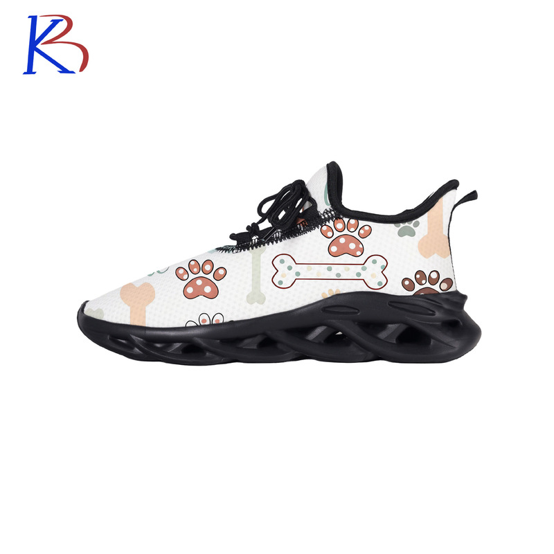 Cross-Border Printed Unique Dog Sneakers Personalized Gift Animal Pattern Men's Shoes Custom Blade Running Mesh Shoes Cross-Border Printed Unique Dog Sneakers Personalized Gift Animal Pattern Men's Shoes Custom Blade Running Mesh Shoes