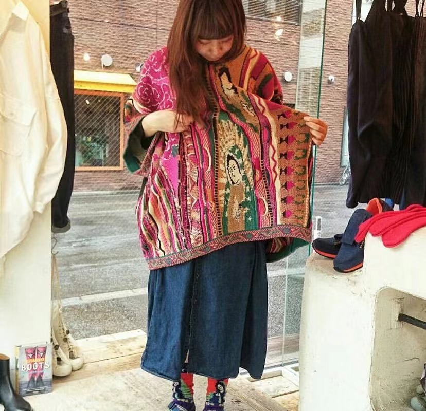 Men's Knitted Sweater Vintage Ethnic Sleeveless Pullover Vest_voghion.com