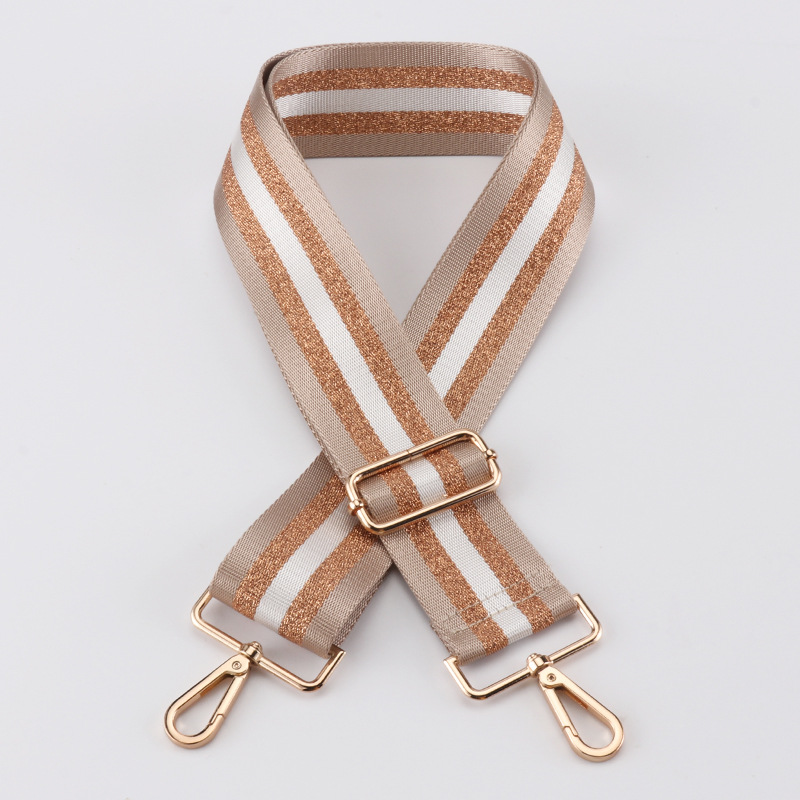 Polyester Stripe Bag Strap display picture 10
