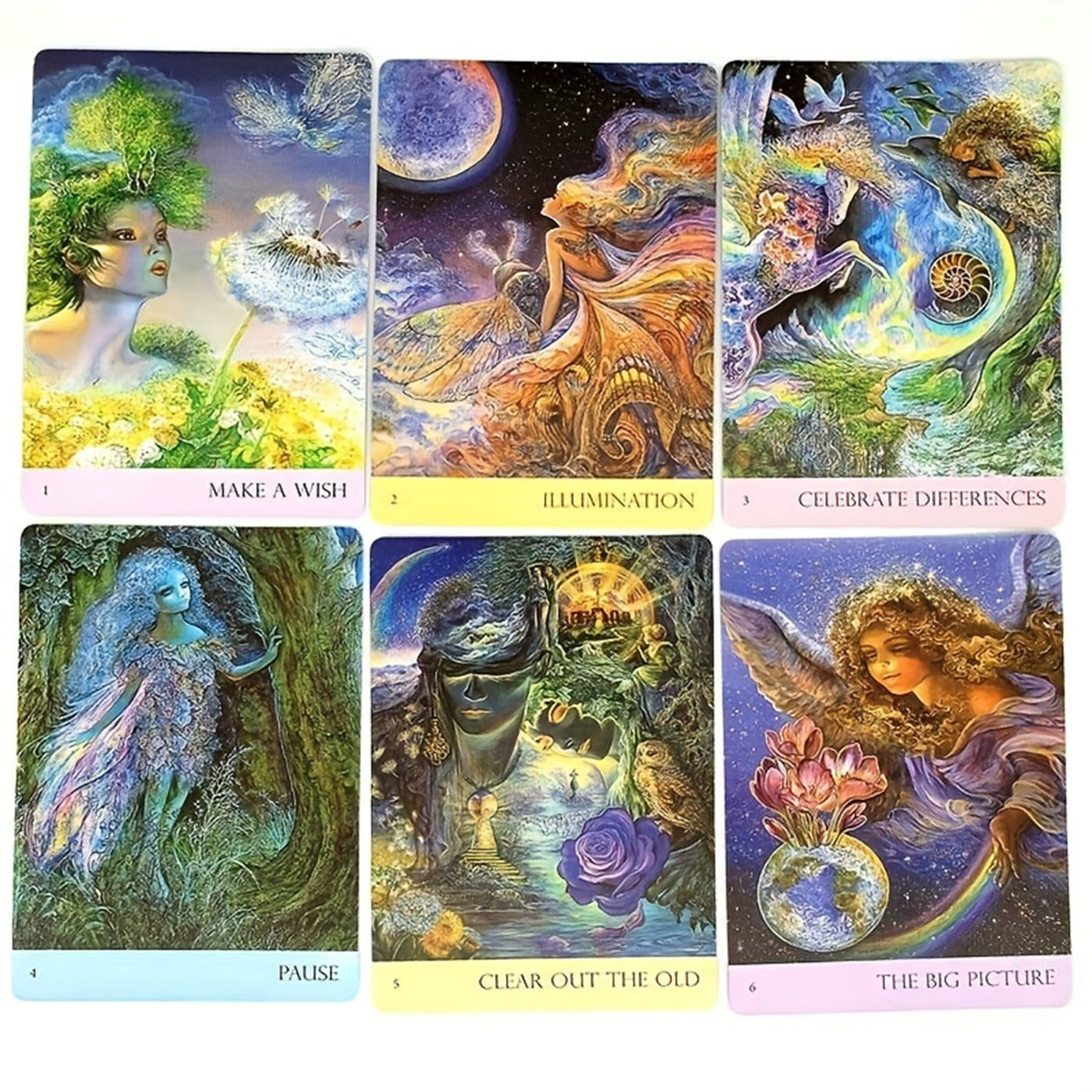 Natural Words Tarot — Таро 50 оракульных карт, чисто англоязычная настольная игра для вечеринок