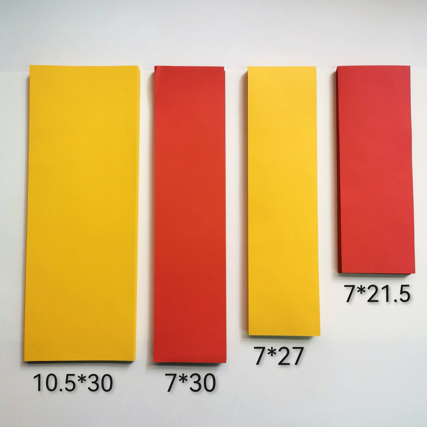 Живописная желтая бумага 21*7 см плюс хорошее письмо