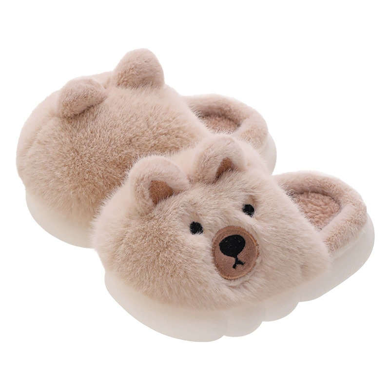 Children's demi-season cartoon non-slip cute keep warm slippers for boys indoor, for teenagers