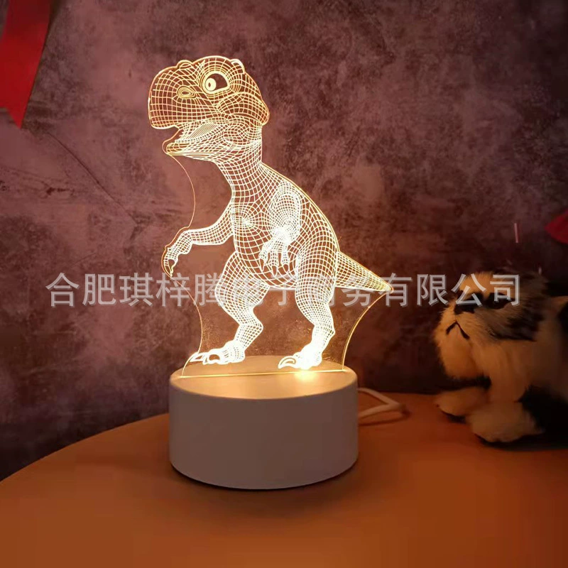 Ins Creative warm soft light bedside Creative Night Light Decoration Music Ack Lights 3D Night Light Wholesale