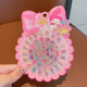 Pink Meruti Disc Nail Sticker suit