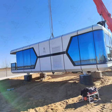 出口太空舱民宿 旅游度假景区住宿酒店 可移动全装修钢结构海景房