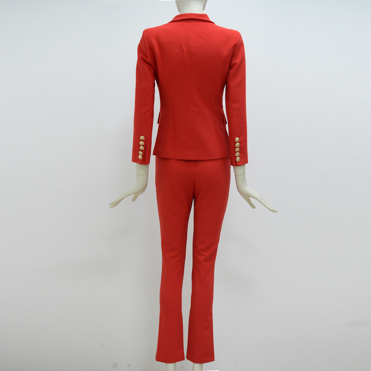 GraceChic Double-Breasted High-End Casual Slim Fit Suit Pants Export Women's Factory Direct Wholesale Hot-Selling Fashion European_voghion.com