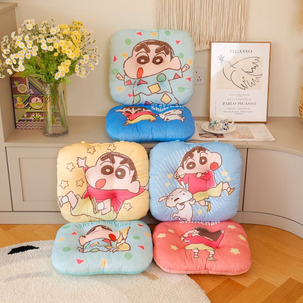 卡通家用坐垫防滑椅垫加厚榻榻米蒲团办公室久坐透气座垫学生屁垫