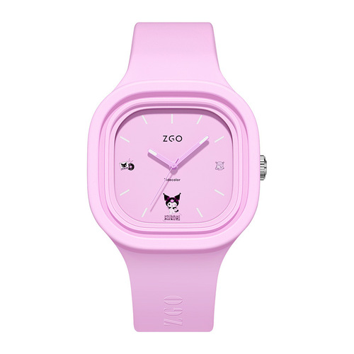 ZGO Zhenggang Culomi co-branded watch for female students, children, middle and high school students, simple, fashionable and waterproof quartz watch