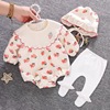 Romper baby baby spring clothes Winter clothes Bodysuit newborn One hundred days clothes princess Autumn and winter suit one-piece garment spring and autumn