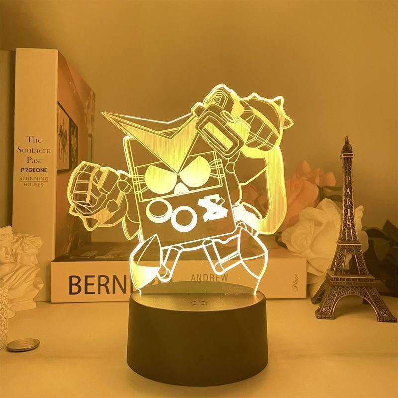 Usb night light wilderness chaos Spike Poco Colette A Fang Li painted hand card multi-color atmosphere light Usb night light wilderness chaos Spike Poco Colette A Fang Li painted hand card multi-color atmosphere light
