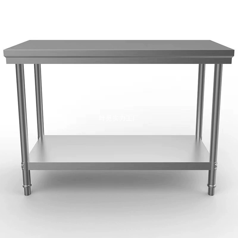 Индивидуальный верстак из нержавеющей стали, прямоугольный стол, кухонная разделочная доска, стол для резки овощей, коммерческий операционный стол, ресторан