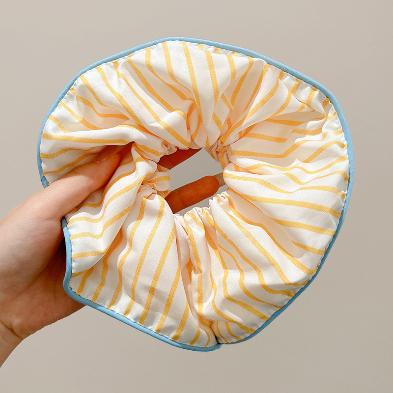 Dulce lazo de encaje, lazo de intestino grueso, lazo para el cabello femenino, sentido de la atmósfera pastoral, cuerda para la cabeza, cuerda para el cabello floral japonesa, mujer