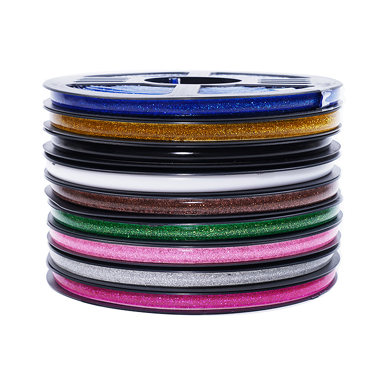 厂家批发自粘美边线美缝条吊顶背景墙脚线 踢脚线自粘美边贴