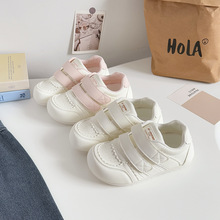 魔术贴小白鞋2025夏季新款高颜值透气休闲百搭舒适德训鞋A6059